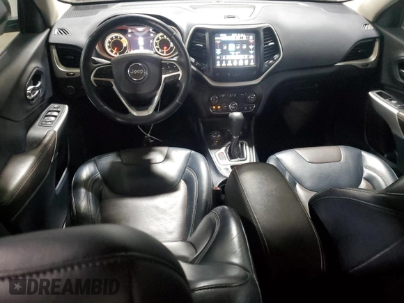 2018 Jeep Cherokee Limited с VIN 1C4PJMDX8JD586208, выставлен на аукционе Copart как лот 56565815 с пробегом 71 276 миль миль и Списание • Salvage title. История ставок и продаж доступна на DreamBid. Изображение 8.