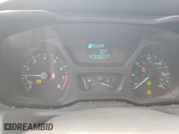 2019 Ford Transit with VIN 1FTYR3XM6KKB78599, listed as a Copart auction lot 49303705 with 83,607 mi miles and Salvage Title. Bid and sale history available at carsss.com. Image 9.