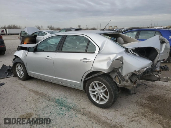 2012 Ford Fusion S with VIN 3FAHP0GA2CR120910, listed as a Copart auction lot 50206205 with 106,810 mi miles and Clean Title. Bid and sale history available at carsss.com. Image 2.