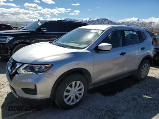 2017 Nissan Rogue S with VIN JN8AT2MV6HW004743, listed as a Copart auction lot 50408745 with 45,269 mi miles and Salvage Title. Bid and sale history available at carsss.com. Image 1.