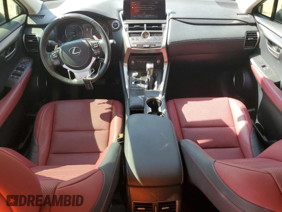 2021 Lexus NX 300h z VIN JTJDJRDZ2M2148962, wystawiony jako Copart lot #48935745 z przebiegiem 41 682 mil mil oraz Szkoda całkowita • Salvage title. Historia ofert i sprzedaży dostępna na DreamBid. Obrazek 8.