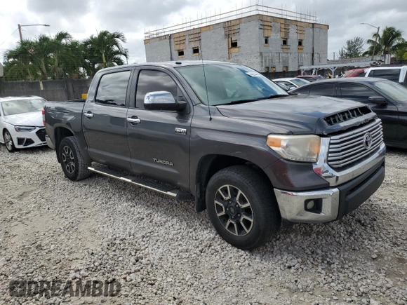 2017 Toyota Tundra 2WD Limited with VIN 5TFFW5F11HX212687, listed as a Copart auction lot 78492844 with 339,946 mi miles and Clean Title. Bid and sale history available at carsss.com. Image 4.