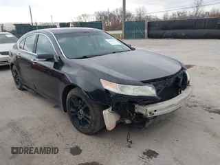 2010 Acura TL Tech with VIN 19UUA8F57AA002874, listed as a IAAI auction lot 41898535 with 185,566 mi miles. Bid and sale history available at carsss.com. Image 1.