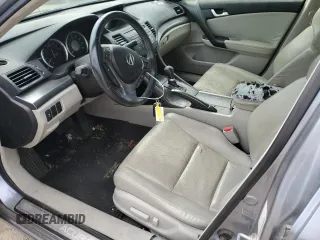 2012 Acura TSX Tech Pkg with VIN JH4CU2F62CC028957, listed as a Copart auction lot 50099255 with 129,410 mi miles and Salvage Title. Bid and sale history available at carsss.com. Image 7.