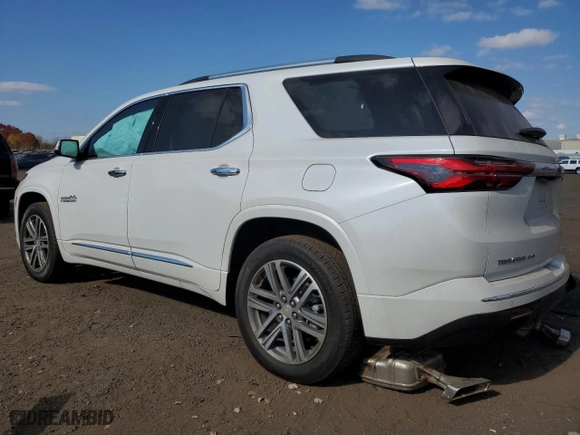 2023 Chevrolet Traverse High Country with VIN 1GNEVNKW3PJ325713, listed as a Copart auction lot 77444454 with 9,733 mi miles and Salvage Title. Bid and sale history available at carsss.com. Image 2.