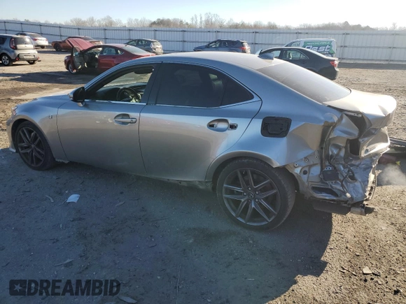 2016 Lexus IS 350 with VIN JTHCE1D26G5012360, listed as a Copart auction lot 43188765 with 54,553 mi miles and Salvage Title. Bid and sale history available at DreamBid. Image 2.
