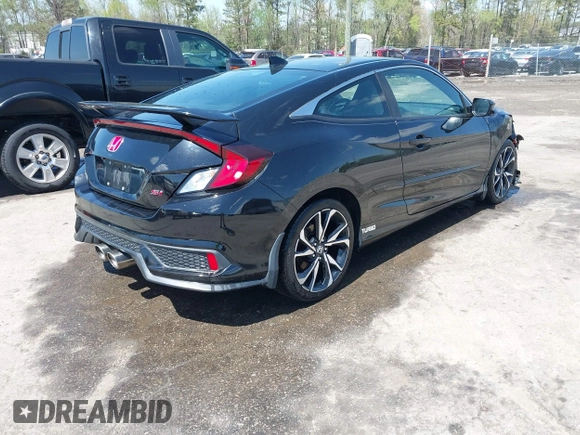 2017 Honda Civic Si with VIN 2HGFC3A53HH753043, listed as a IAAI auction lot 41984337 with 77,043 mi miles and . Bid and sale history available at DreamBid. Image 4.
