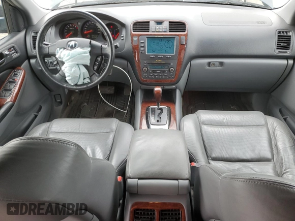 2004 Acura MDX Touring Pkg with VIN 2HNYD18604H000551, listed as a Copart auction lot 73553704 with 247,080 mi miles and Salvage Title. Bid and sale history available at carsss.com. Image 8.