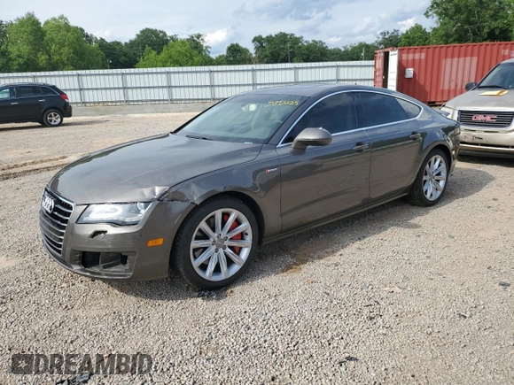 2012 Audi A7 Prestige z VIN WAUSGAFC3CN025880, wystawiony jako Copart lot #58922235 z przebiegiem 148 652 mil mil oraz Szkoda całkowita • Salvage title. Historia ofert i sprzedaży dostępna na DreamBid. Obrazek 1.