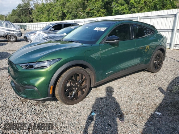 2024 Ford Mustang Mach-E Select with VIN 3FMTK1R42RMA05533, listed as a Copart auction lot 61625615 with 16,009 mi miles and Salvage title. Bid and sale history available at DreamBid. Image 1.