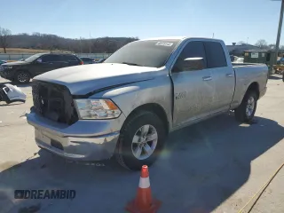 2018 Ram 1500 SLT z VIN 1C6RR6GG3JS126952, wystawiony jako Copart lot #46875145 z przebiegiem 119 204 mil mil oraz Szkody całkowita. Historia ofert i sprzedaży dostępna na DreamBid. Obrazek 1.