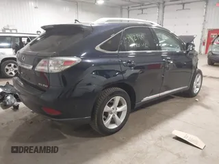 2010 Lexus RX 350 with VIN 2T2BK1BA7AC033174, listed as a IAAI auction lot 41829351 with 0 mi miles. Bid and sale history available at carsss.com. Image 4.