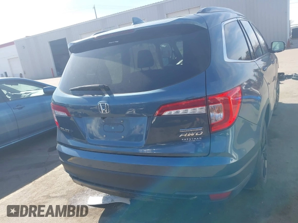 2021 Honda Pilot Special Edition with VIN 5FNYF6H2XMB024677, listed as a IAAI auction lot 41748498 with 42,249 mi miles and . Bid and sale history available at DreamBid. Image 16.