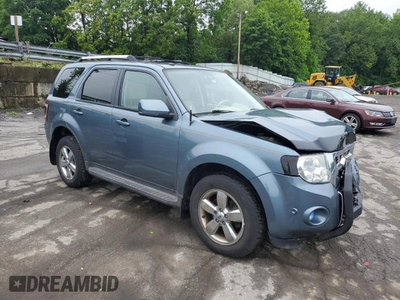 2010 Ford Escape Limited with VIN 1FMCU9EG1AKC75518, listed as a Copart auction lot 61332425 with 90,017 mi miles and Salvage title. Bid and sale history available at DreamBid. Image 4.
