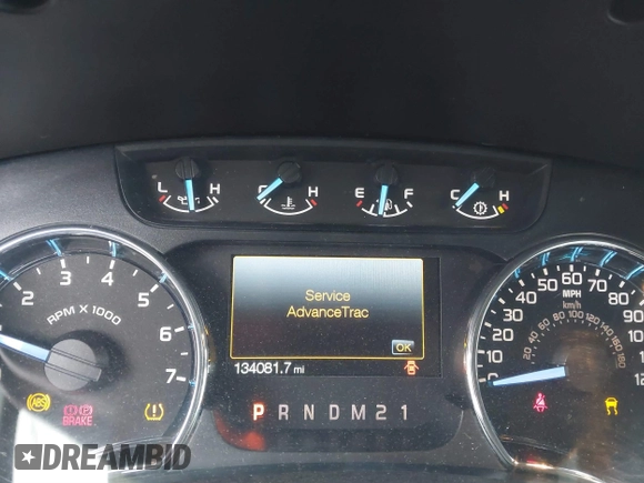 2011 Ford F-150 XL with VIN 1FTFW1EF1BFB53224, listed as a IAAI auction lot 41830647 with 134,081 mi miles. Bid and sale history available at carsss.com. Image 7.
