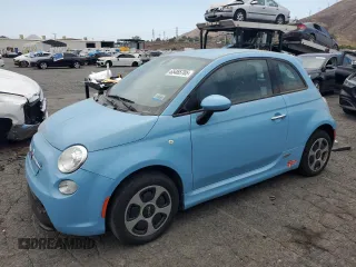 2017 FIAT 500e с VIN 3C3CFFGE9HT561445, выставлен на аукционе Copart как лот 65465705 с пробегом 59 314 миль миль и Чистый • Clean title. История ставок и продаж доступна на DreamBid. Изображение 1.
