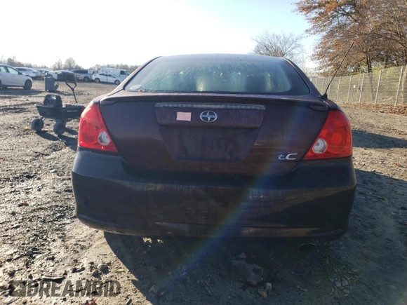 2005 Scion tC with VIN JTKDE177250016843, listed as a Copart auction lot 79977254 with 152,069 mi miles and Clean Title. Bid and sale history available at carsss.com. Image 6.
