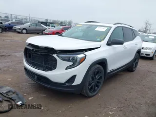 2021 GMC Terrain SLE with VIN 3GKALMEV9ML381769, listed as a IAAI auction lot 42011987 with 82,695 mi miles and . Bid and sale history available at carsss.com. Image 18.