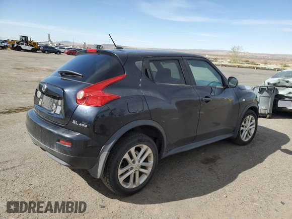 2011 Nissan Juke SL with VIN JN8AF5MV1BT013786, listed as a Copart auction lot 49325345 with Not Provided miles and Salvage Title. Bid and sale history available at DreamBid. Image 3.