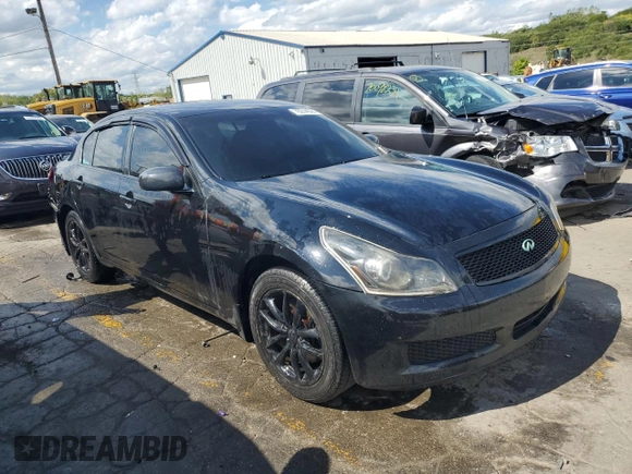 2008 Infiniti G35 x with VIN JNKBV61F68M272619, listed as a Copart auction lot 70244584 with 162,741 mi miles and Salvage Title. Bid and sale history available at DreamBid. Image 4.