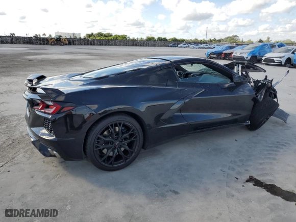 2023 Chevrolet Corvette 1LT with VIN 1G1YA2D49P5112486, listed as a Copart auction lot 44002205 with 16,835 mi miles and Salvage Title. Bid and sale history available at carsss.com. Image 3.