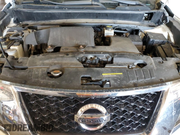 2016 Nissan Pathfinder S with VIN 5N1AR2MMXGC652177, listed as a Copart auction lot 47100055 with 122,497 mi miles and Salvage Title. Bid and sale history available at carsss.com. Image 12.