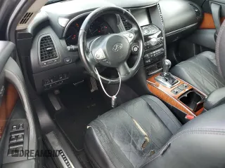 2013 Infiniti FX with VIN JN8CS1MU2DM141035, listed as a Copart auction lot 73953754 with 164,253 mi miles and Salvage Title. Bid and sale history available at DreamBid. Image 8.