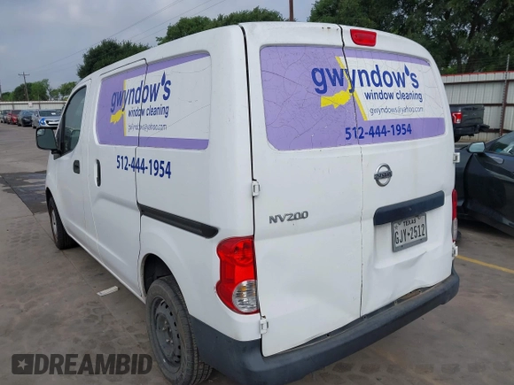 2015 Nissan NV200 SV with VIN 3N6CM0KN5FK708396, listed as a IAAI auction lot 42159968 with 91,168 mi miles and . Bid and sale history available at carsss.com. Image 3.