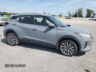 2023 Nissan Kicks SV with VIN 3N1CP5CV0PL482546, listed as a Copart auction lot 53935595 with 27,064 mi miles and Non Repairable. Bid and sale history available at carsss.com. Image 4.