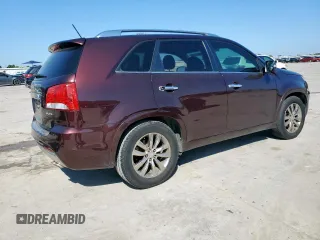 2012 Kia Sorento SX with VIN 5XYKW4A28CG234559, listed as a Copart auction lot 58477575 with 129,400 mi miles and Clean title. Bid and sale history available at DreamBid. Image 3.