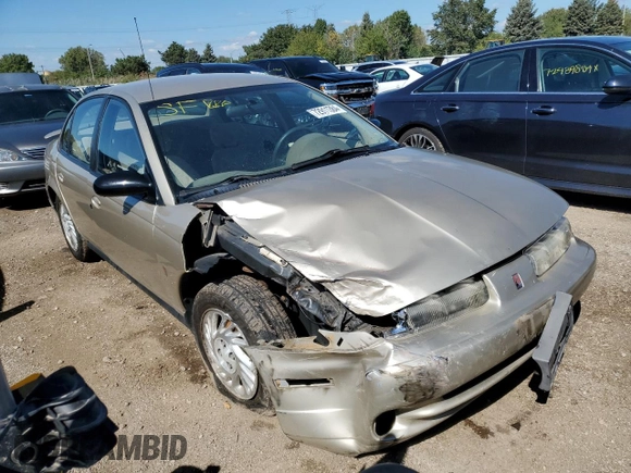 1998 Saturn SL with VIN 1G8ZK5272WZ253120, listed as a Copart auction lot 72911384 with 140,198 mi miles and Salvage title. Bid and sale history available at DreamBid. Image 4.