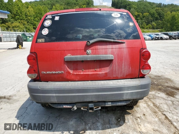2004 Dodge Durango ST with VIN 1D4HB38NX4F128377, listed as a Copart auction lot 69014334 with Not provided miles and Salvage title. Bid and sale history available at DreamBid. Image 6.