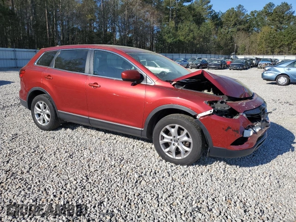 2014 Mazda CX-9 Touring with VIN JM3TB3CA2E0445013, listed as a Copart auction lot 50693345 with 111,117 mi miles and Salvage Title. Bid and sale history available at carsss.com. Image 4.