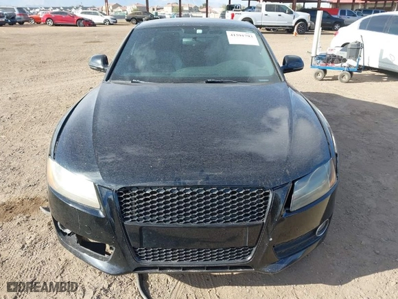 2009 Audi A5 with VIN WAUDK78T59A028870, listed as a IAAI auction lot 41591793 with 178,154 mi miles. Bid and sale history available at carsss.com. Image 6.