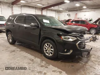 2019 Chevrolet Traverse LT Cloth with VIN 1GNERGKW2KJ129139, listed as a IAAI auction lot 41483057 with 219,032 mi miles. Bid and sale history available at carsss.com. Image 1.