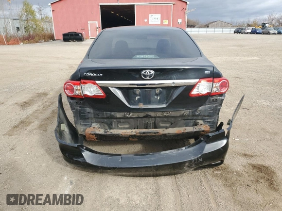 2011 Toyota Corolla L with VIN 2T1BU4EE8BC746794, listed as a Copart auction lot 78676134 with 207,586 mi miles and Salvage Title. Bid and sale history available at carsss.com. Image 6.