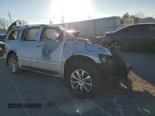 2008 Infiniti QX56 with VIN 5N3AA08C28N911836, listed as a Copart auction lot 46931544 with Not Provided miles and Non Repairable. Bid and sale history available at DreamBid. Image 4.