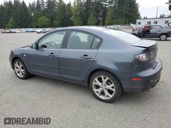 2008 Mazda Mazda3 i Touring Value with VIN JM1BK32F481174942, listed as a Copart auction lot 54401615 with 272,741 mi miles and Salvage Title. Bid and sale history available at carsss.com. Image 2.
