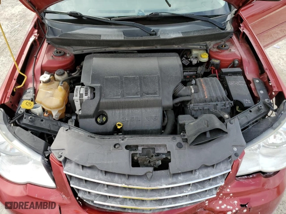2008 Chrysler Sebring Limited with VIN 1C3LC65M98N634669, listed as a Copart auction lot 48440025 with 87,629 mi miles and Salvage Title. Bid and sale history available at carsss.com. Image 13.