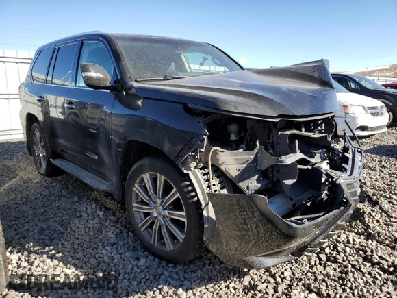 2017 Lexus LX with VIN JTJHY7AX2H4226185, listed as a Copart auction lot 45558324 with 0 mi miles. Bid and sale history available at carsss.com. Image 4.