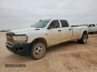2020 Ram 3500 Tradesman with VIN 3C63RRGL0LG254886, listed as a Copart auction lot 43799485 with 121,155 mi miles and Salvage Title. Bid and sale history available at carsss.com. Image 1.