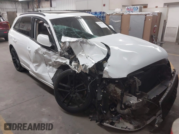 2012 Audi Q5 Premium Plus with VIN WA1LFAFP1CA016125, listed as a IAAI auction lot 41878527 with 87,813 mi miles and . Bid and sale history available at DreamBid. Image 1.