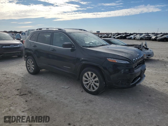 2017 Jeep Cherokee Overland z VIN 1C4PJMJS3HW551468, wystawiony jako Copart lot #46307615 z przebiegiem 124 602 mil mil oraz Szkoda całkowita • Salvage title. Historia ofert i sprzedaży dostępna na DreamBid. Obrazek 4.