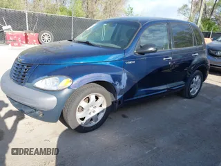 2003 Chrysler PT Cruiser Touring with VIN 3C4FY58B63T506669, listed as a IAAI auction lot 41962352 with 195,130 mi miles. Bid and sale history available at carsss.com. Image 2.