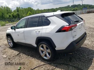 2021 Toyota RAV4 LE with VIN 2T3F1RFVXMW206829, listed as a Copart auction lot 54605934 with 116,396 mi miles and Salvage title. Bid and sale history available at DreamBid. Image 2.