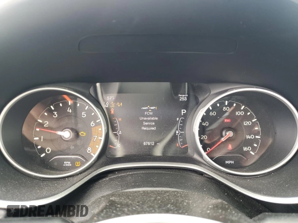 2018 Jeep Compass Altitude with VIN 3C4NJDBB1JT393536, listed as a Copart auction lot 57958345 with 67,612 mi miles and Clean title. Bid and sale history available at DreamBid. Image 9.