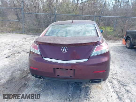 2012 Acura TL Tech Auto with VIN 19UUA8F52CA021691, listed as a IAAI auction lot 41698400 with 1 mi miles. Bid and sale history available at carsss.com. Image 16.