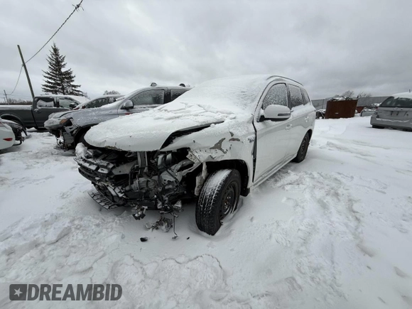 2022 Mitsubishi Outlander SEL with VIN JA4J2VA7XNZ611724, listed as a Copart auction lot 49676565 with 47,638 mi miles and Salvage title. Bid and sale history available at DreamBid. Image 1.