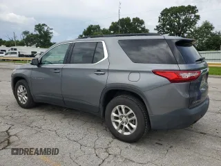 2020 Chevrolet Traverse LT Cloth with VIN 1GNEVGKW7LJ138528, listed as a Copart auction lot 60465095 with 84,996 mi miles and Clean title. Bid and sale history available at DreamBid. Image 2.