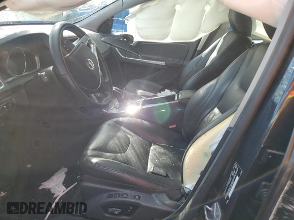 2016 Volvo S60 T5 Premier with VIN YV1612TK2G2415796, listed as a Copart auction lot 89312665 with 0 mi miles and Salvage Title. Bid and sale history available at carsss.com. Image 7.